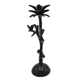 Bougeoir - Oiseau - Noir Antique