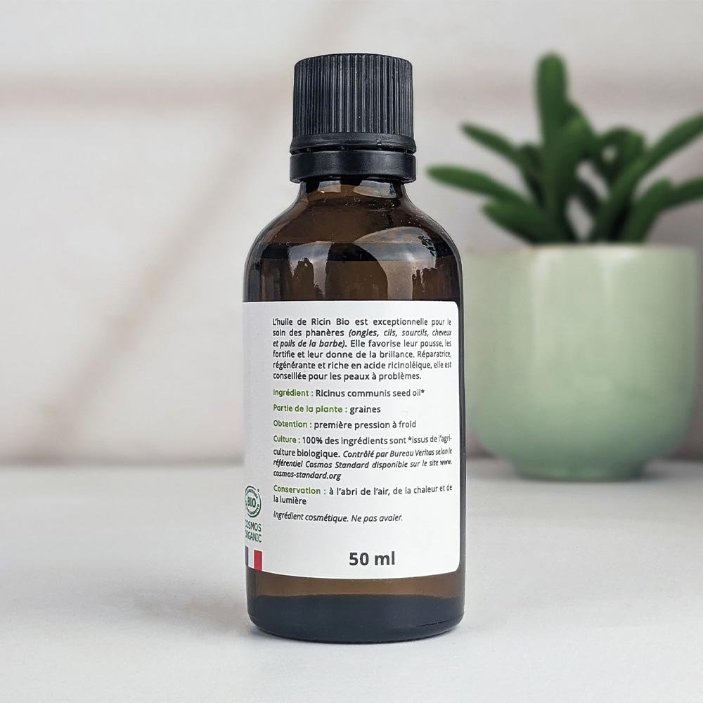 OLIO DI RICINO BIOLOGICO - 50ML
