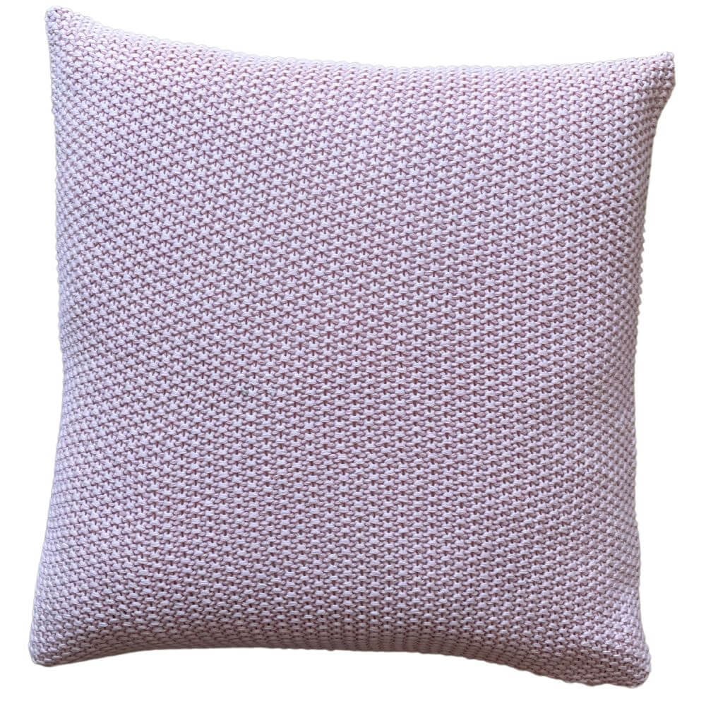 Strickkissen – PERLA – Reiskorn – 50cm x 50cm