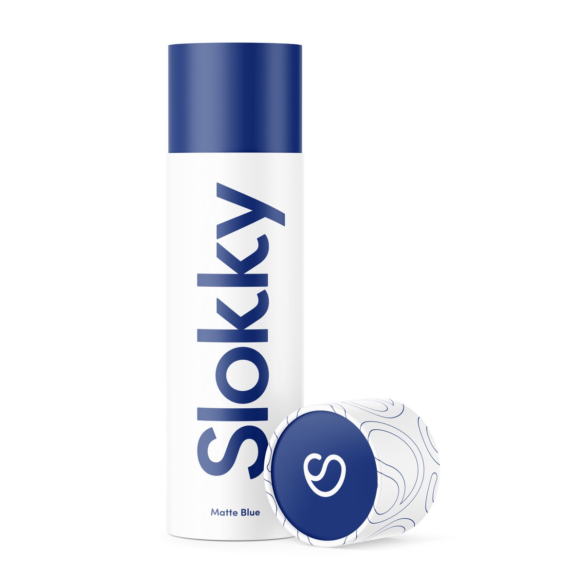 Slokky Matte Blue Bottle - 500ml