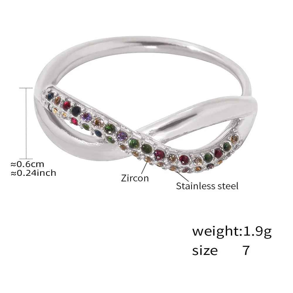 Michelli - Double Layer Cross Gold Ring