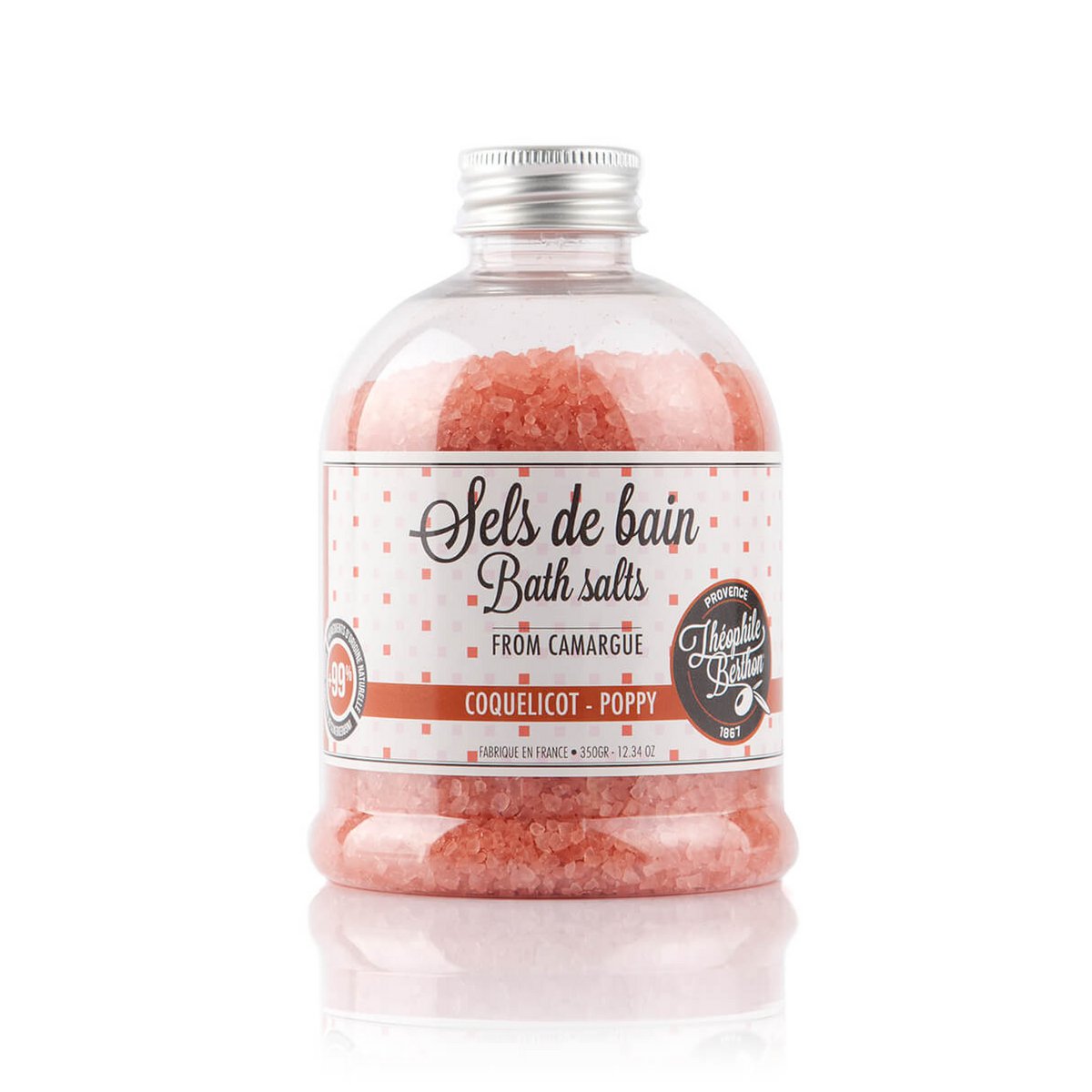 Camargue badesalt. Valmue duft. 350 g