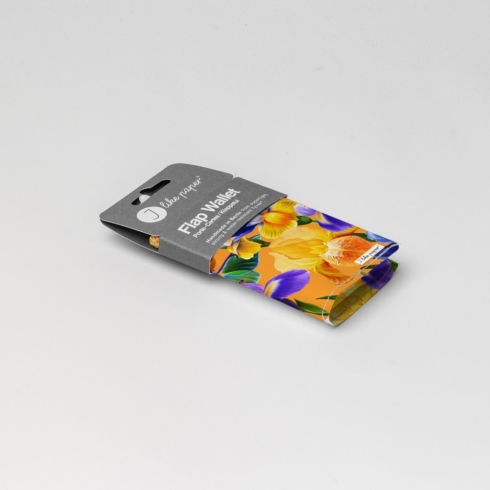 ​ PETITE ORCHID Tyvek® Faltgeldbörse