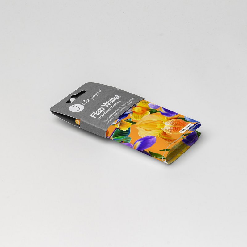 ​ PETITE ORCHID Portafoglio pieghevole in Tyvek®