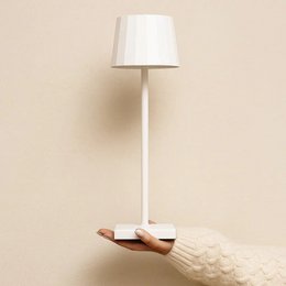William White Rechargeable Table Lamp