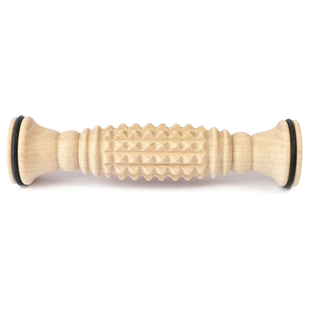 Masajeador de pies Herramienta de masaje para pies Rodillo de madera 20 x 5 cm