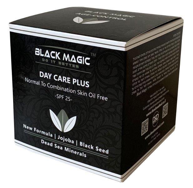 Black Magic - Dagcreme til normal til kombineret hud med Dødehavsmineraler og oliefri SPF 25