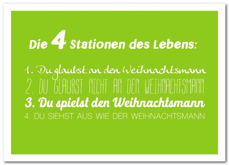 Postkaart "4 Stationen"