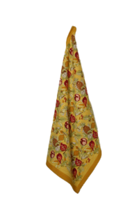 Torchon all fruits jeau rouge