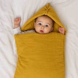 Honning økologisk bomuld Baby Nest