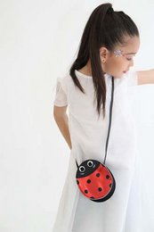 Children's shoulder bag - Ladybug the Neon Ladybug