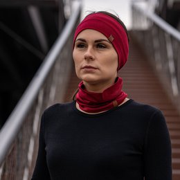 Damski zestaw opaski i getrów Royal Cherry
