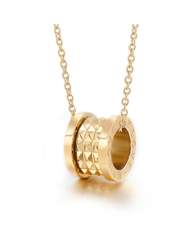 HALSKETTE MIT RING-ANHÄNGER