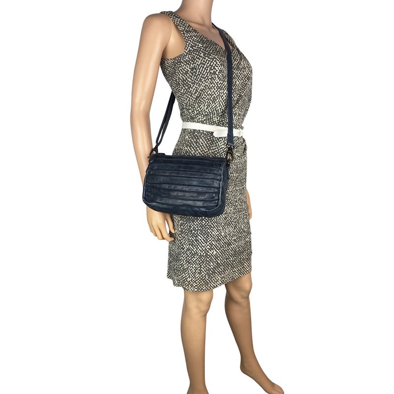 Borsa A Spalla Da Donna Realizzata In Pelle Lavata In 4 Colori