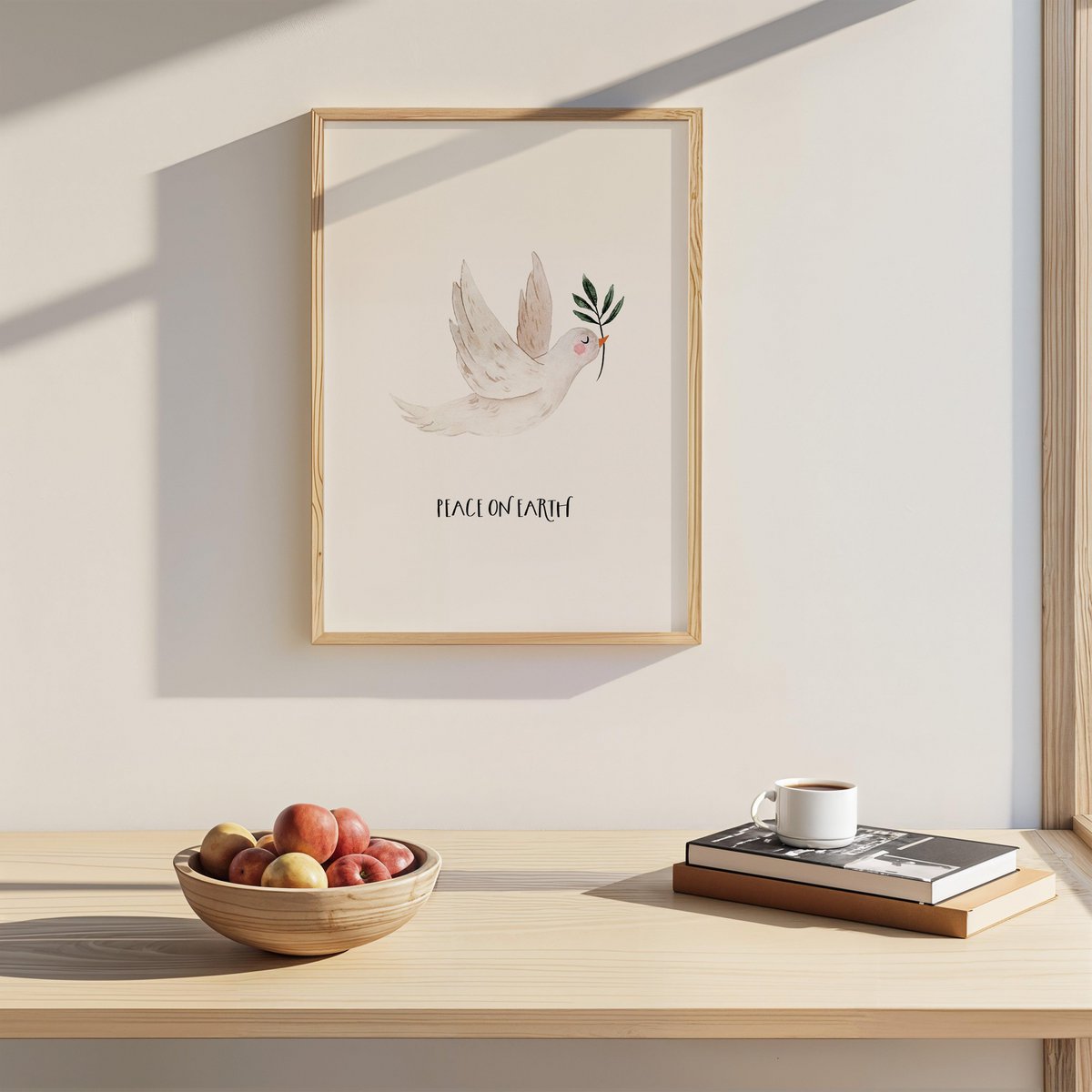 Kunstdruck - Peace on earth