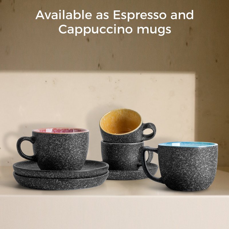 Cappuccinotassen Set Las Palmitas 6er Set 190 ml