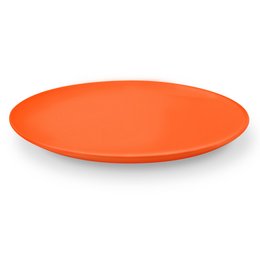 Plato llano 25cm Happymix Naranja