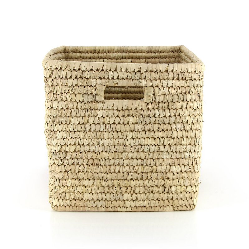 PANIER ÉTAGÈRE, feuille de palmier