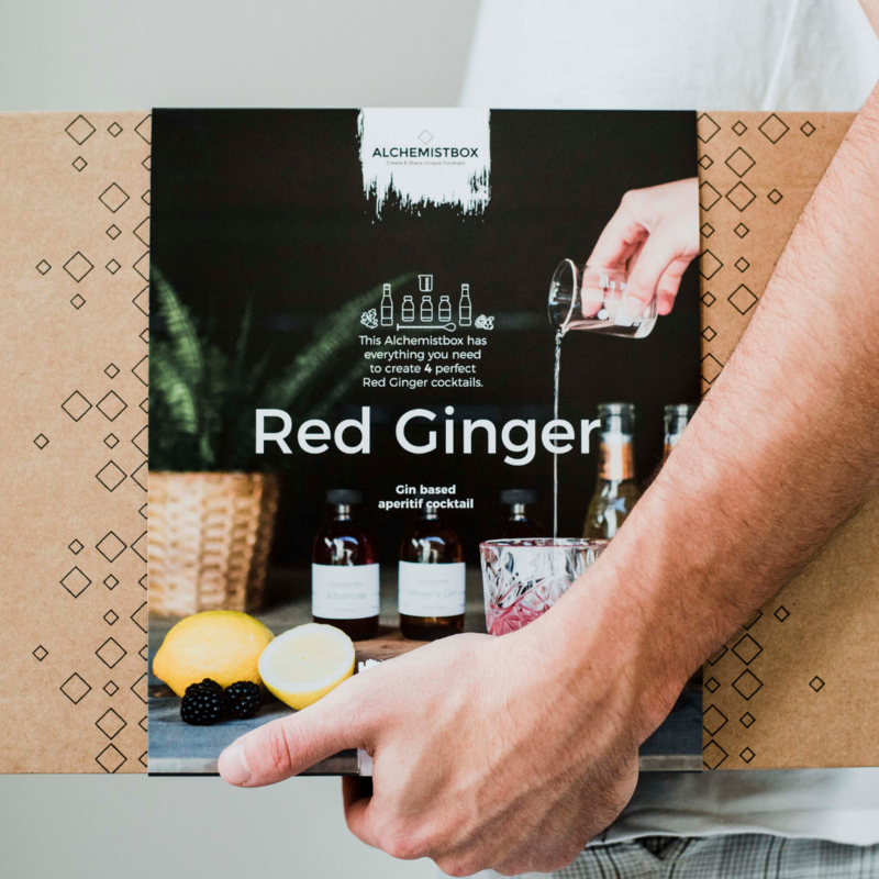 Red Ginger - 4 gin cocktails
