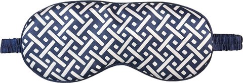 WS Satin Eye Mask Geo Weave