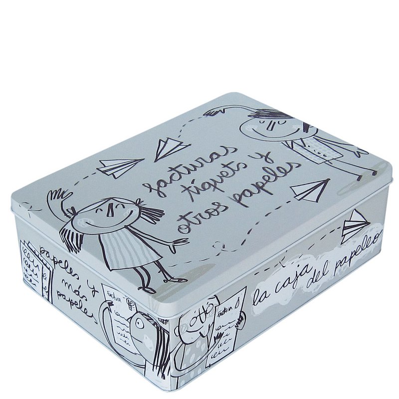 Metalkasse "la caja del papeleo"
