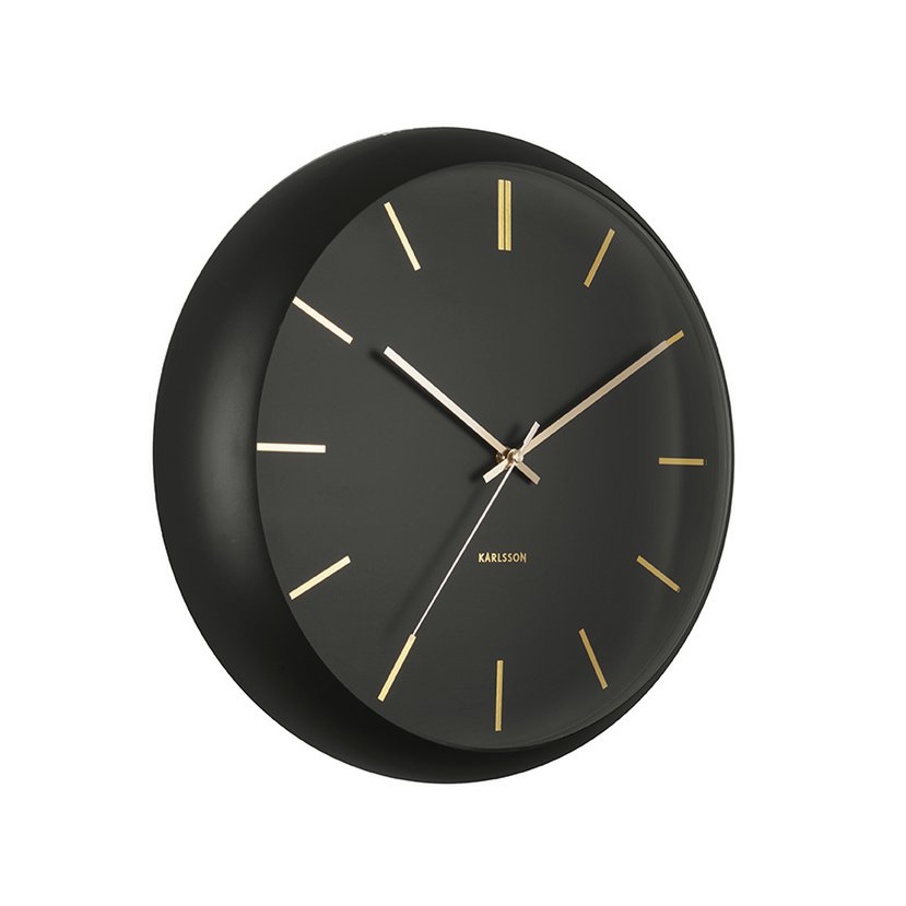 Wanduhr Globus