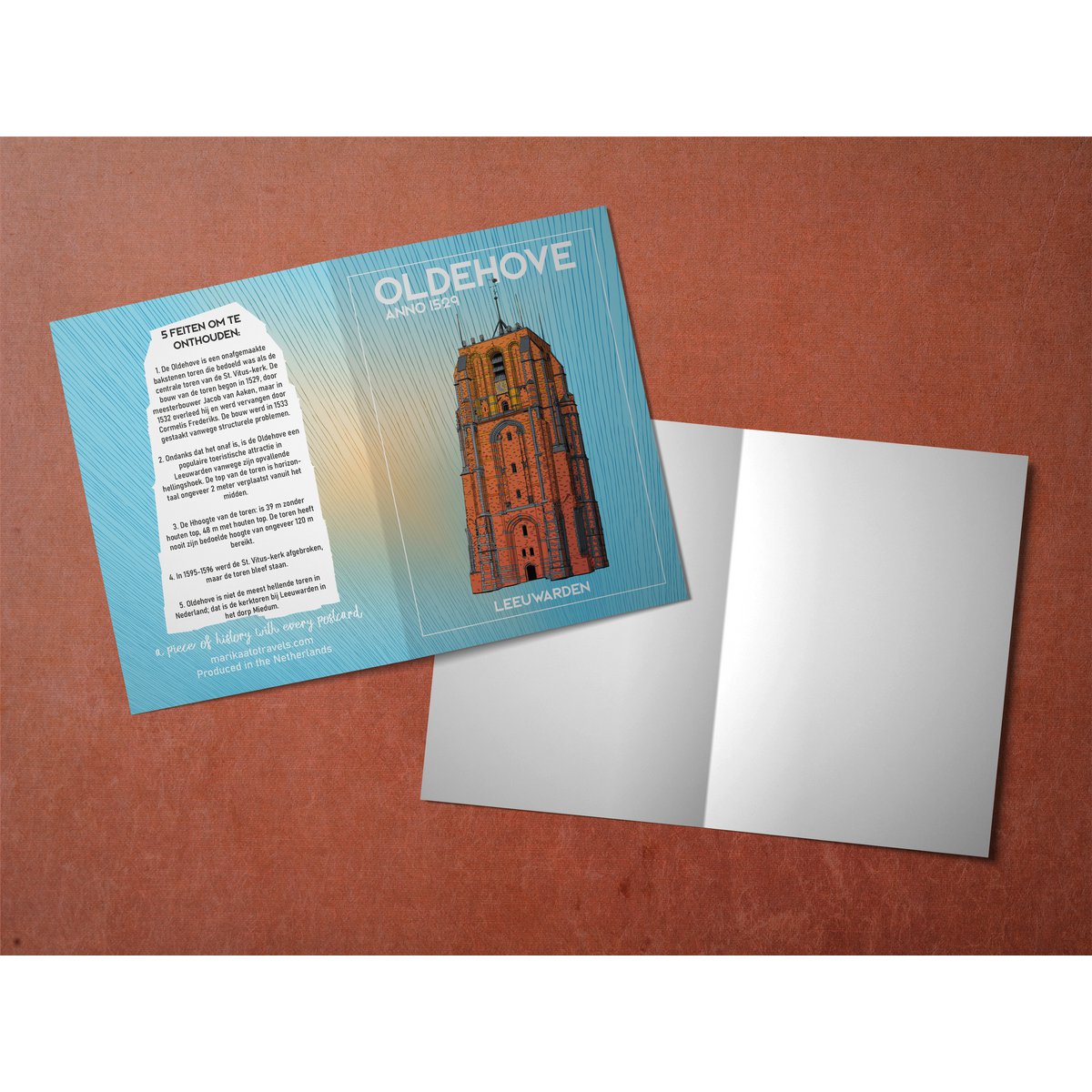 Oldehove, Leeuwarden Vollfarbe, Postkarte