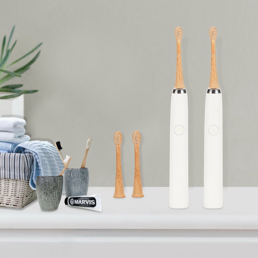 green-goose Sonicare Bamboo Brush Heads Children - 4 Pieces