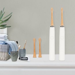 green-goose Sonicare Bamboo Brush Heads Children - 4 Pieces