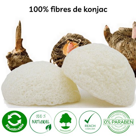 Natural Konjac Schwamm besondere Augen Natur