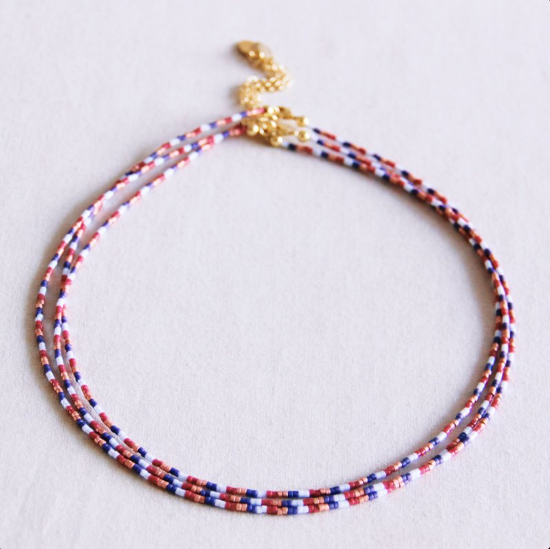 Collar Miyuki - Dulce corazón