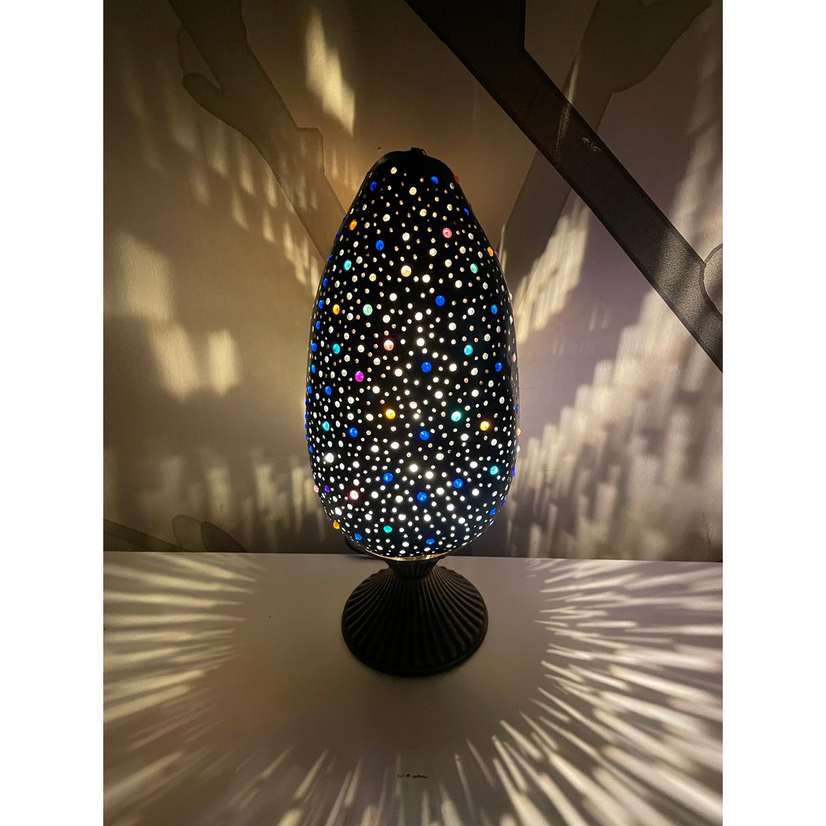 Kürbislampe - Katze und der Mond
