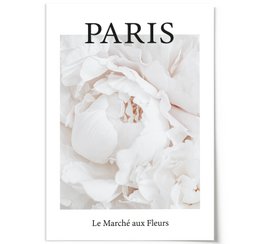 Poster: Paris - Le Marché aux Fleurs