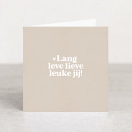 Double card | Long live dear nice you