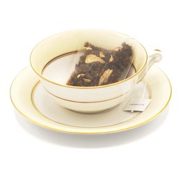 A box of 20 infusettes featuring a ballerina design, containing a floral and herbal tea blend.