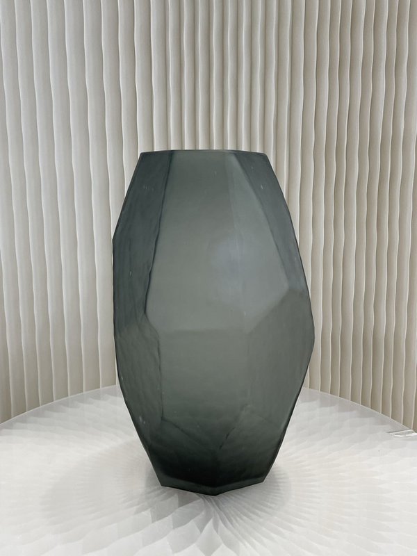 Vase Stone Smoke Large(v14718-330smoke)