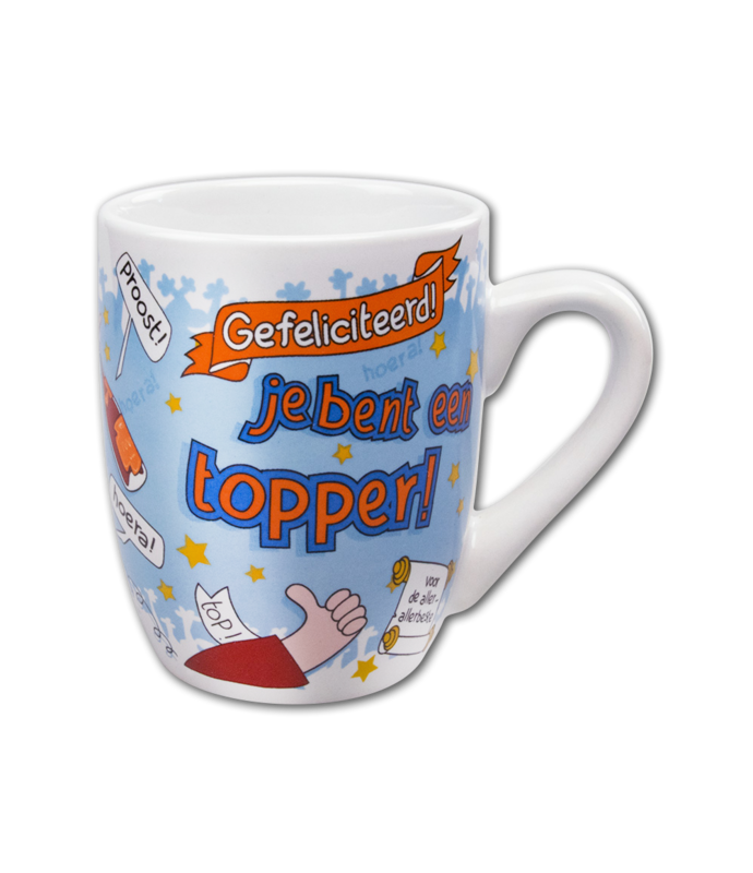 Cartoon-Tasse - Passed Topper
