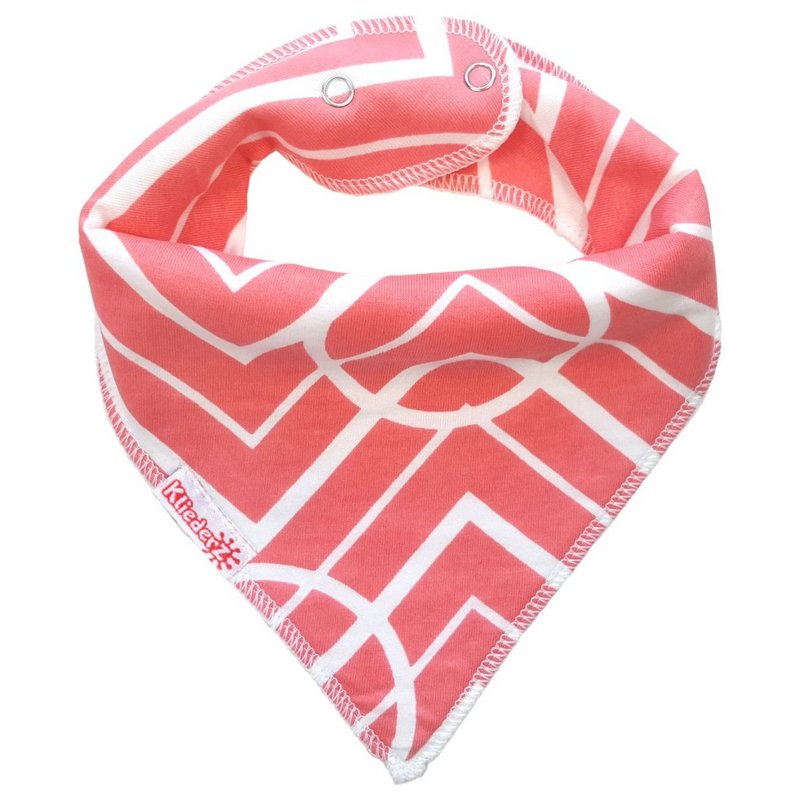 Szpiczasty śliniaczek Circles 'n Stripes - śliniaczek niemowlęcy