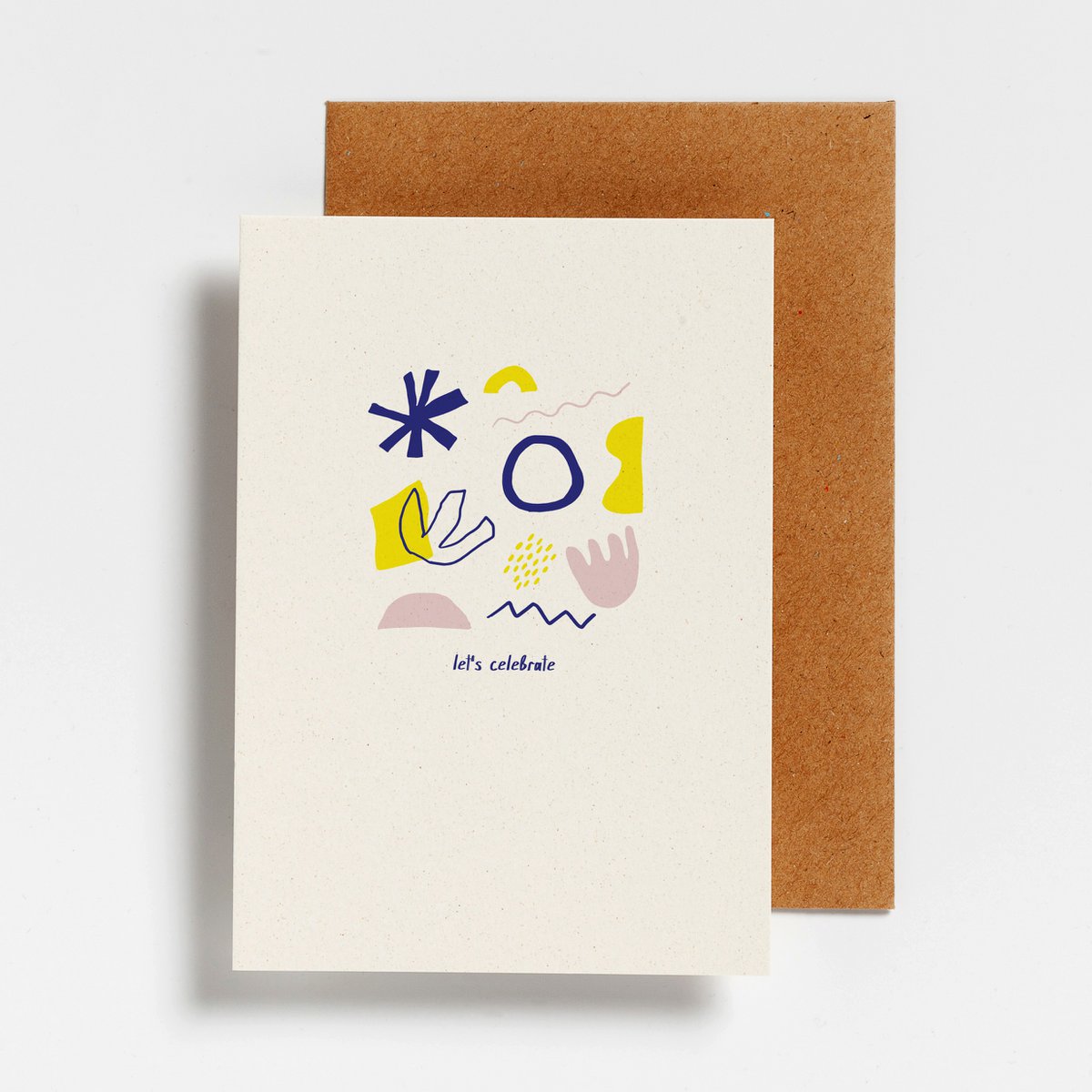 POSTCARD - LET'S CELEBRATE