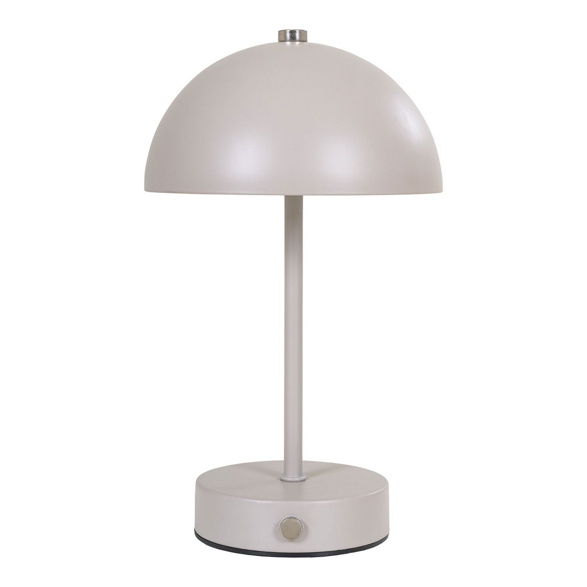 Holt LED-tafellamp - Zand, Metaal, Oplaadbaar