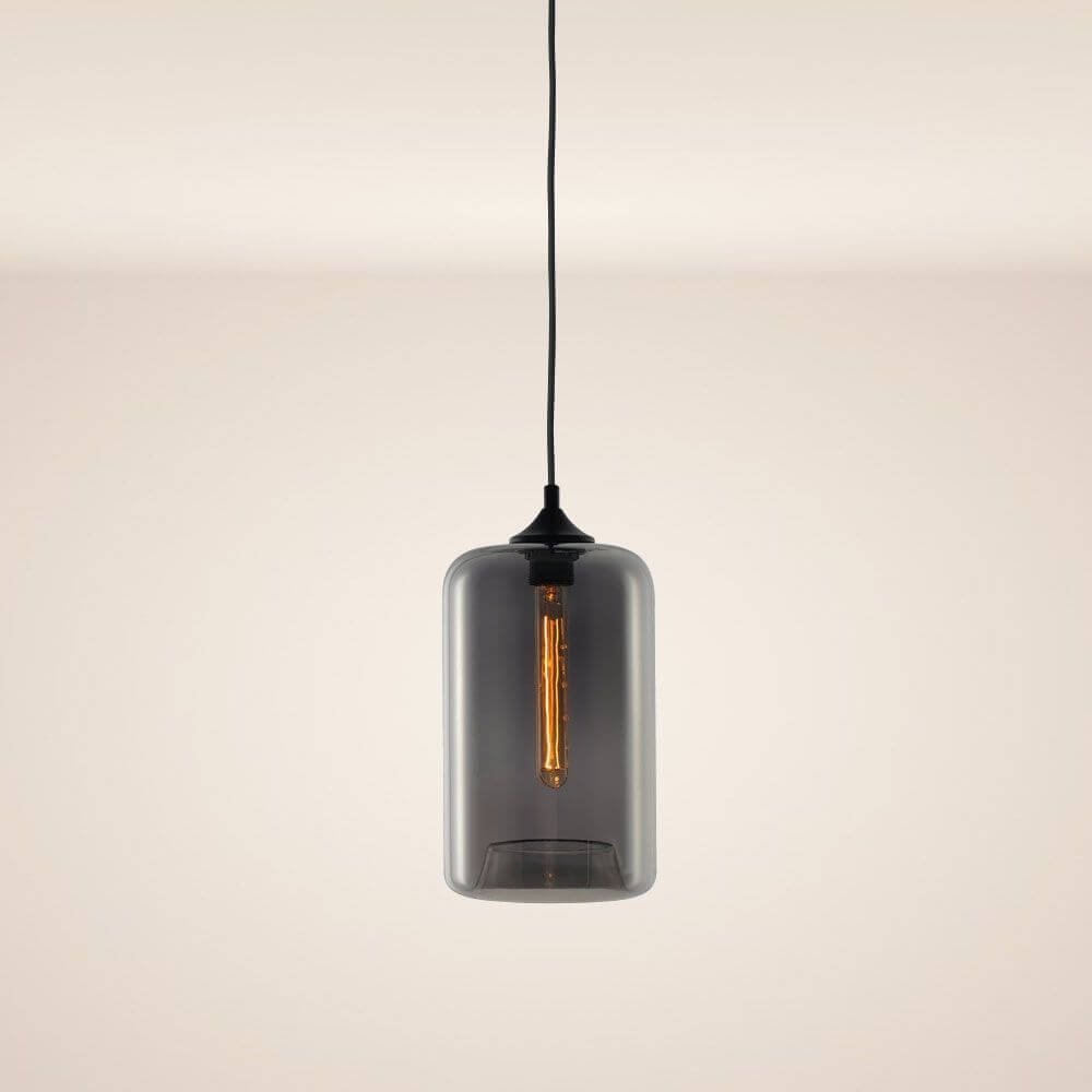 s.LUCE Cruet glass pendant luminaire Up & Low