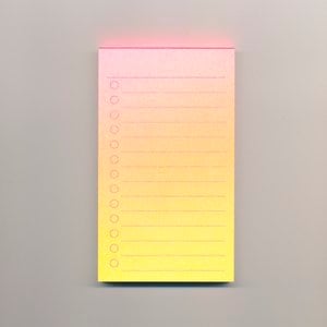 Risographie To-Do Block (7,4 x 12,8 cm)