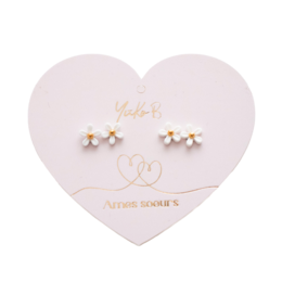 Duo Earrings - Soul Mates - Milk Flowers