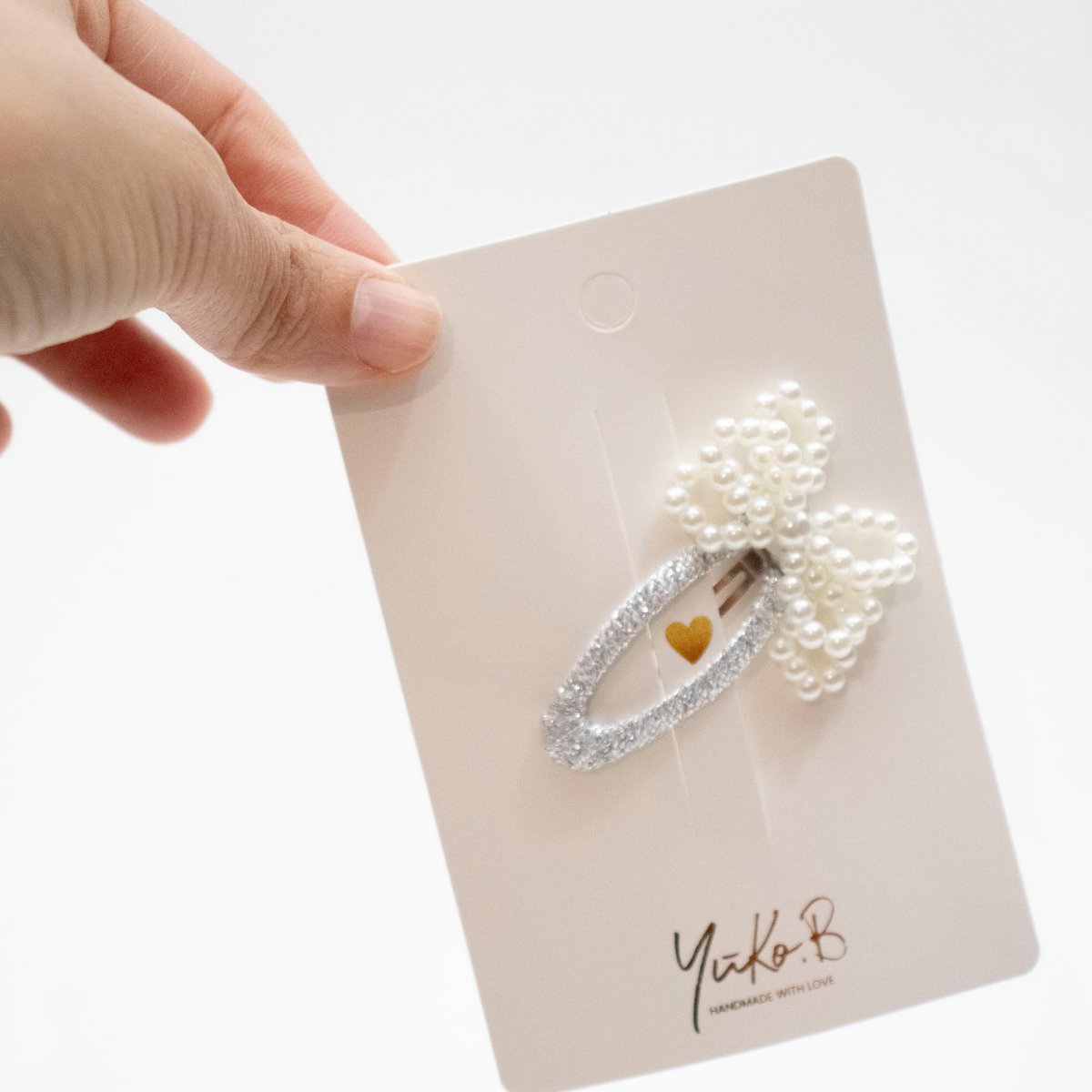 Haarspange Milena blanche – Kollektion Paris
