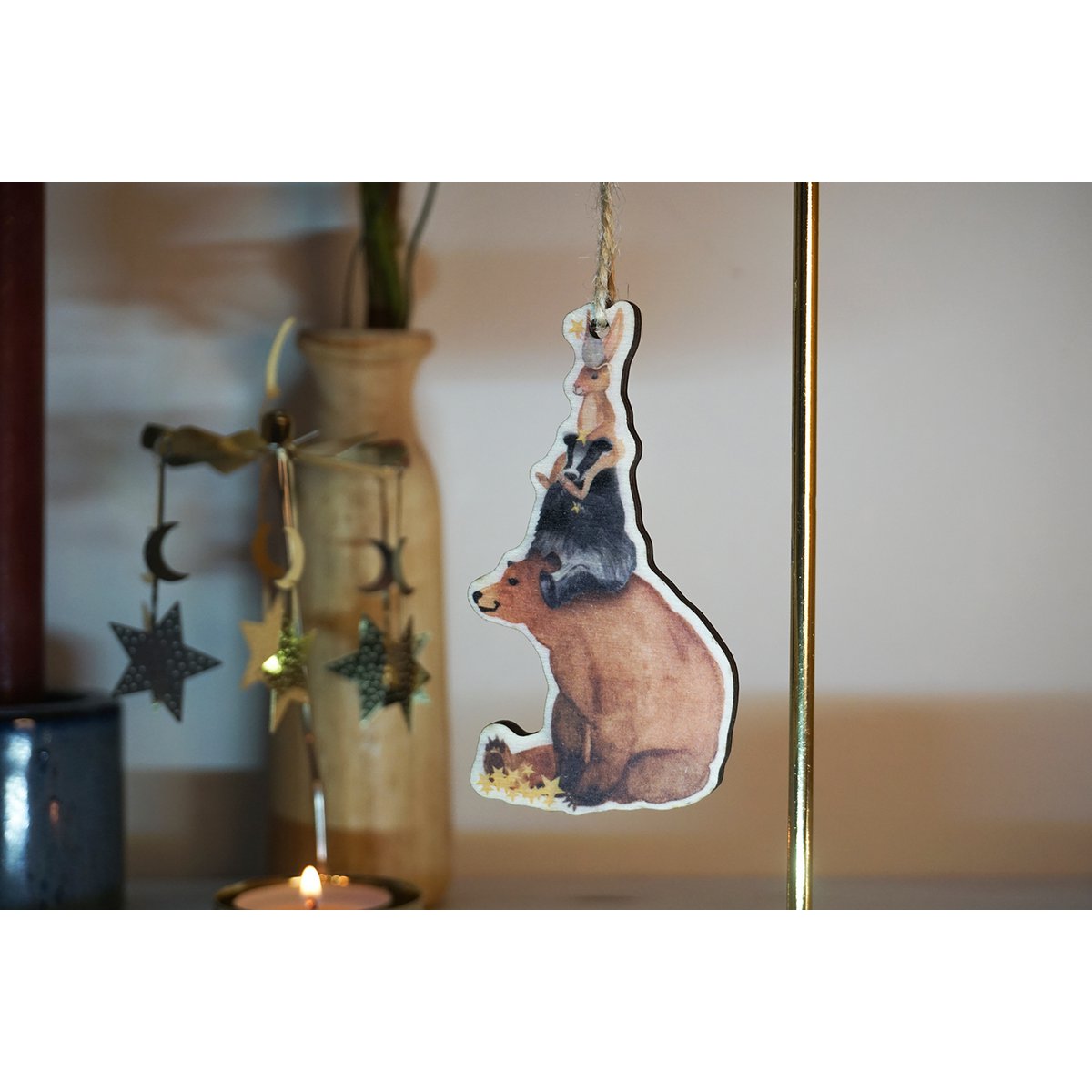 Cintre de Noël Tas d'animaux