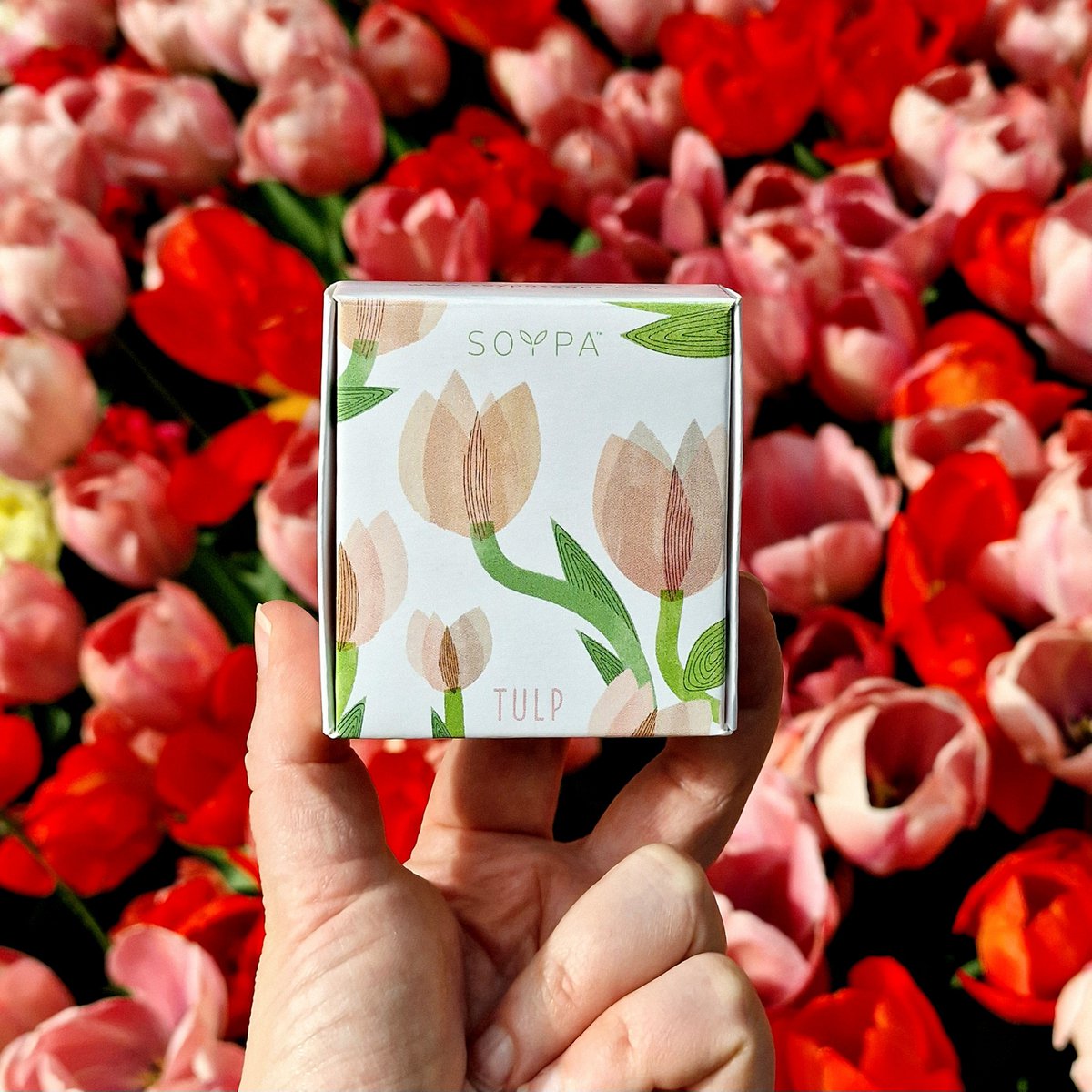 Jabón artesanal Tulp | Mandarina, neroli y lavanda