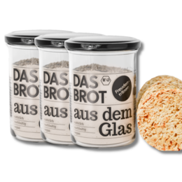 Bio-bread baking mix in the glass "tears of joy" (200 g)