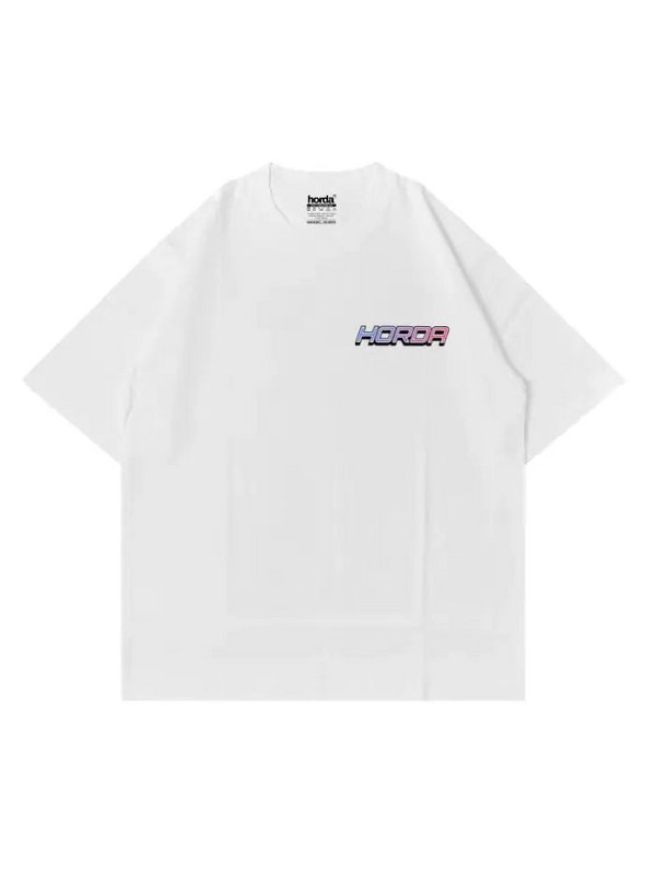 T-Shirt Bianca 220gr Oversize Cotone Made in Italy - La Vie