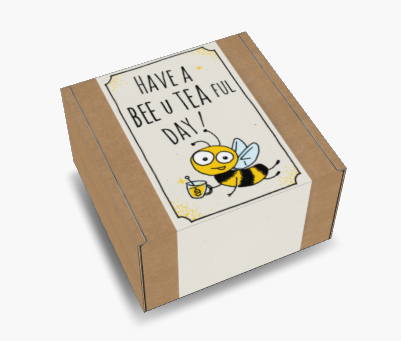 Thee cadeautje Hav en bee u te ful dag