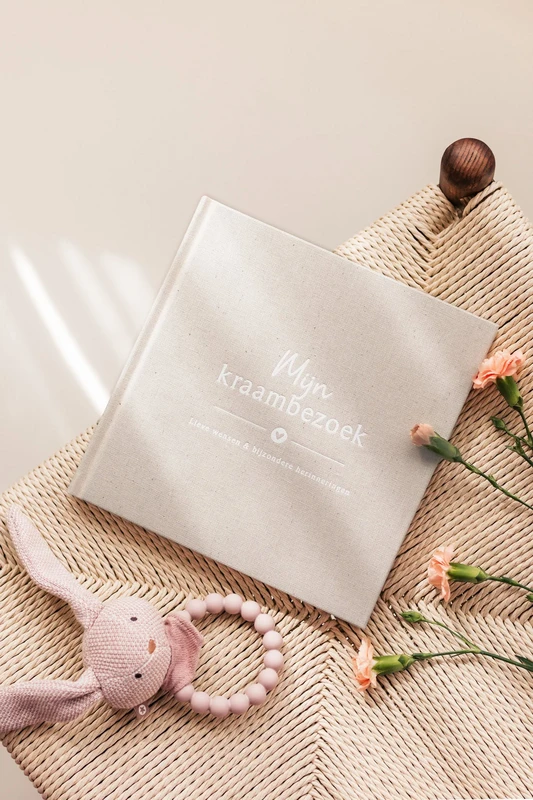 Fyllbooks My maternity visit book - Linen Beige